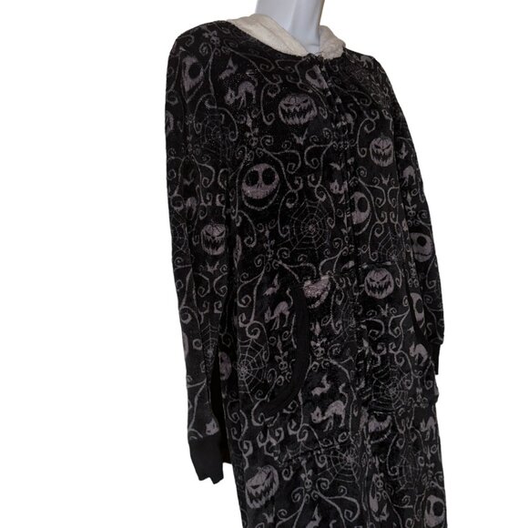 Disney Nightmare Before Christmas Jack Skellington Pajamas Womens M 8 10 Costume - Picture 3 of 10
